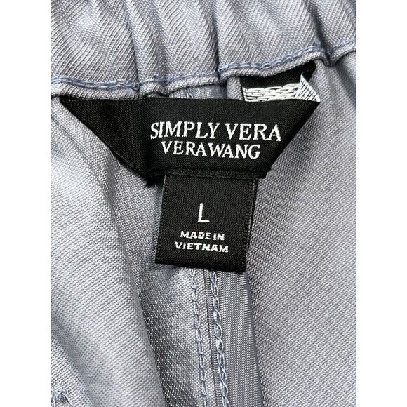 Simply Vera Vera Wang Light Purple Elastic Waist Pockets Walking Shorts Size L - Picture 4 of 6